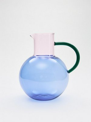 Стеклянный кувшин, цветной, арт. art123