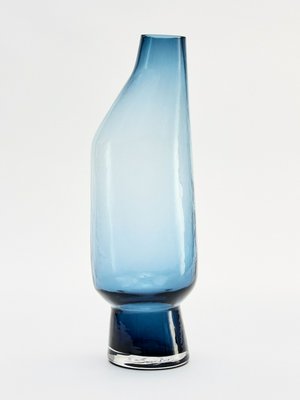 Ваза из стекла, синий, арт. 000