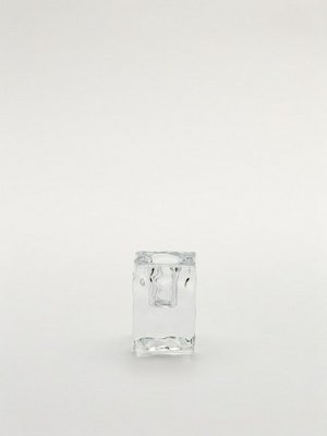 Подсвечник из стекла, прозрачный, арт. арт. 001