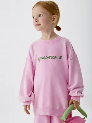 Свитшот для девочек SELA х VASILINCIAGA, арт. 1690