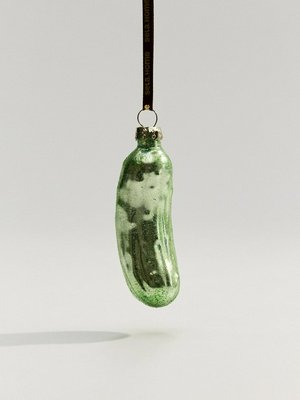 Елочное украшение из стекла, светло-зеленый, арт. art2023
