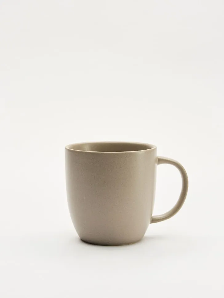 Керамическая кружка, бежевый, арт. 001