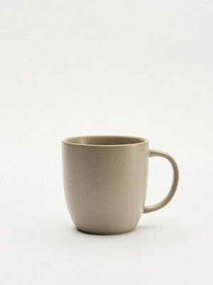 Керамическая кружка, бежевый, арт. 001