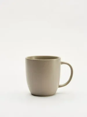 Керамическая кружка, бежевый, арт. 001