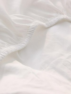 Простыня на резинке 90х200 см, белый, арт. 16932