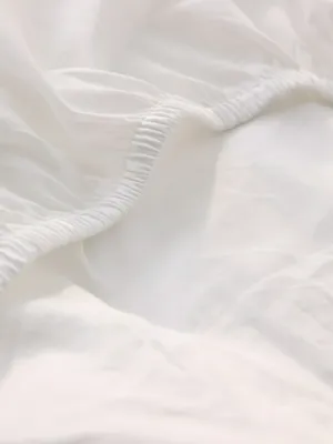 Простыня на резинке 90х200 см, белый, арт. 16932