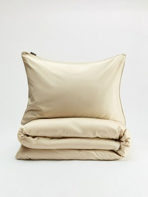 Комплект постельного белья без простыни 1,5 спальный, бежевый, арт. 16944