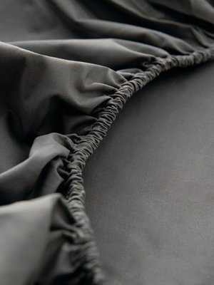Простыня на резинке 180х200 см, графитовый, арт. 16947