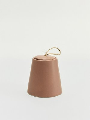 Керамическая банка с крышкой для хранения, терракотовый, арт. n/a