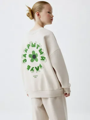 Свитшот для девочек SELA х VASILINCIAGA, арт. 1698