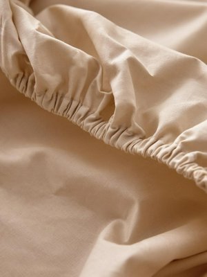 Простыня на резинке 90х200 см, бежевый, арт. 16991