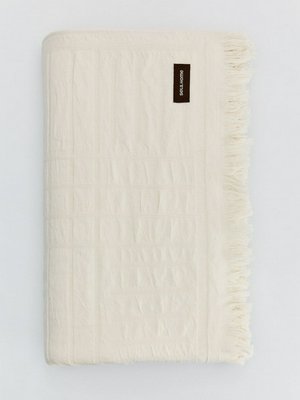 Покрывало из хлопка 200х220 см, молочный, арт. kvr200x220