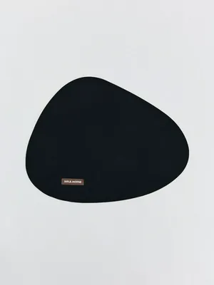 Салфетка под столовые приборы, черный, арт. art1001