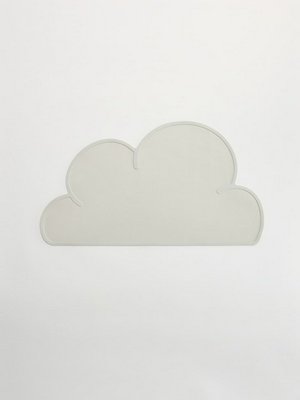 Силиконовый коврик для кормления детский, серый, арт. без артикула