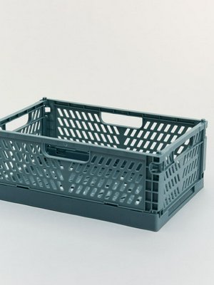 Средний пластиковый органайзер для хранения, бирюзовый, арт. 17030