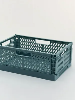 Средний пластиковый органайзер для хранения, бирюзовый, арт. 17030