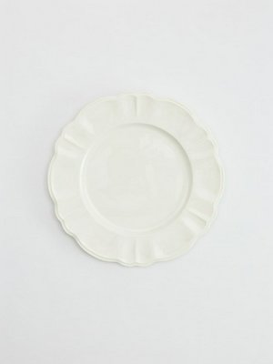 Десертная тарелка из костяного фарфора, белый, арт. 17044