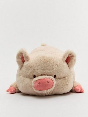 Мягкая игрушка Свинка, бежевый, розовый, арт. 0000