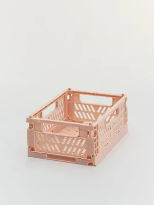 Маленький пластиковый органайзер для хранения, розовый, арт. 17049