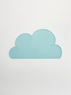 Силиконовый коврик для кормления детский, голубой, арт. 17061