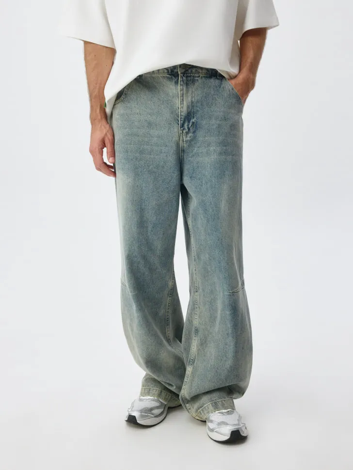 Джинсы Relaxed fit, голубой, арт. 1708