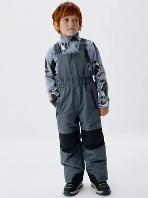 Детский зимний полукомбинезон из мембранной ткани, арт. 1710