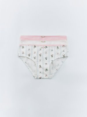 Набор трусов-слипов для девочек, цветной, арт. trusy001