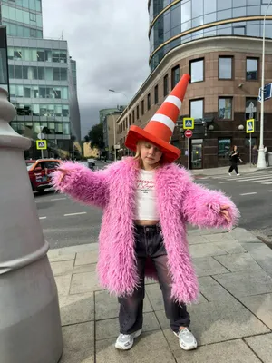 Шуба для девочек SELA х VASILINCIAGA, арт. 1718