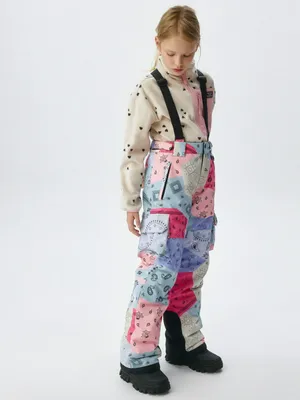 Горнолыжные брюки для девочек, арт. 1724