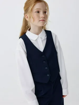 Костюмный жилет для девочек, арт. 1778