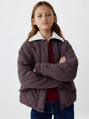 Стеганая куртка для девочек, арт. 1802