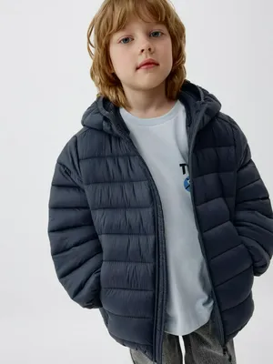 Базовая ультралегкая стеганая куртка для мальчиков, арт. 1805