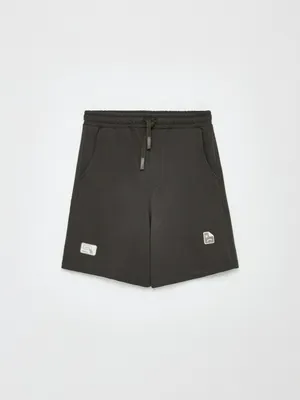 Трикотажные шорты с принтом для мальчиков, не указан, арт. 1875