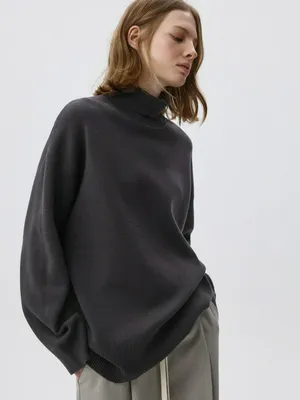 Свитер с воротником-гольф, не указан, арт. 1895