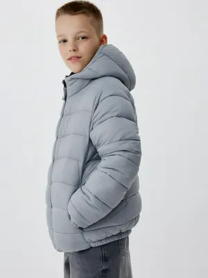 Стеганая куртка с капюшоном для мальчиков, арт. 1922