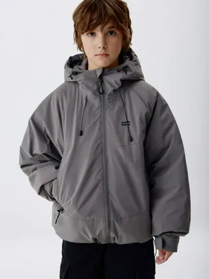 Демисезонная куртка с вышивкой для мальчиков, арт. 1929