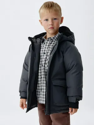 Демисезонная куртка с капюшоном для мальчиков, арт. 1939