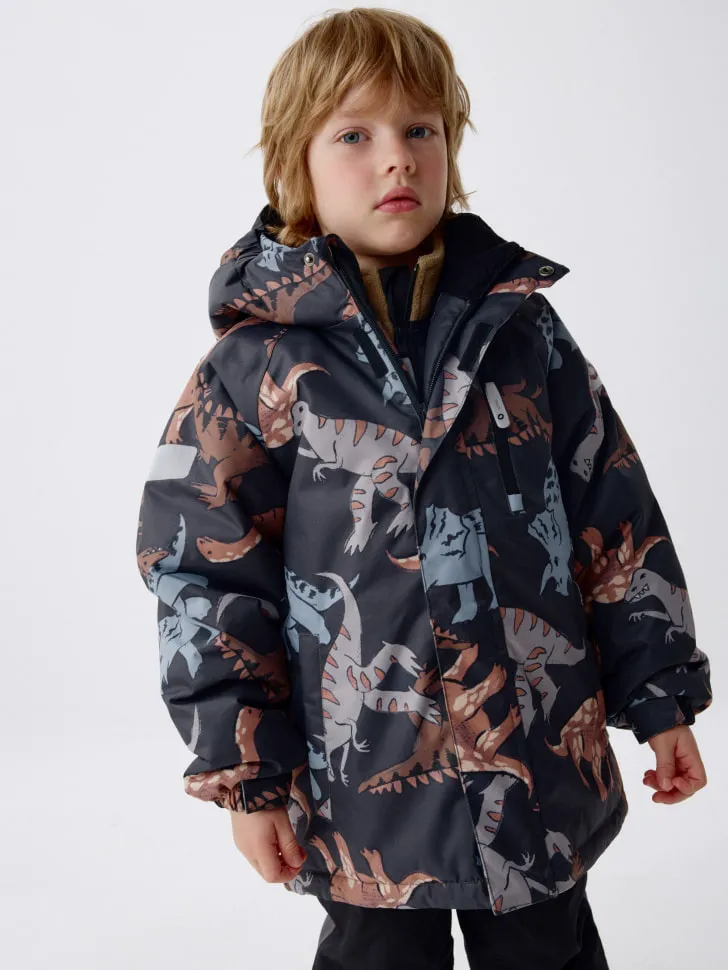 Демисезонная куртка из мембранной ткани Seladrytex для мальчиков, разноцветный, арт. 1976