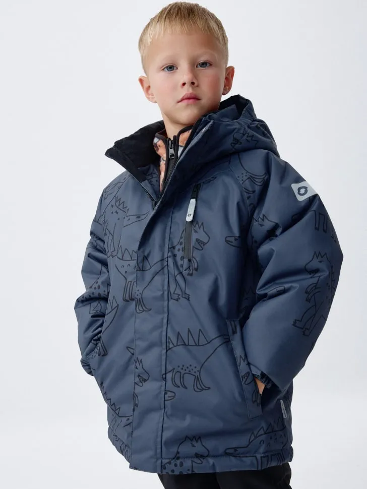 Демисезонная куртка из мембранной ткани Seladrytex для мальчиков, синий, арт. 1981