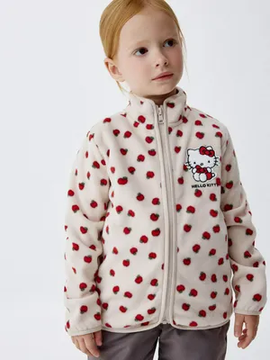 Флисовая толстовка с Hello Kitty для девочек, арт. 1989