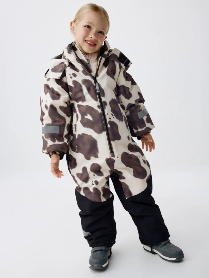 Демисезонный комбинезон для девочек Seladrytex®, разноцветный, арт. 1994