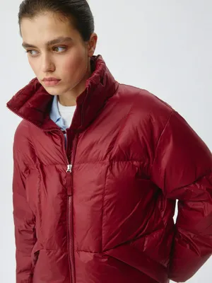 Дутая куртка с натуральным утеплителем, арт. 1999