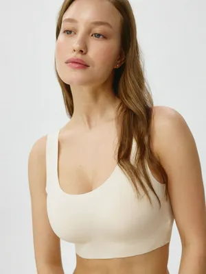 Базовый бесшовный бюстгальтер-топ, арт. 2016