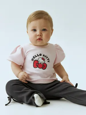 Футболка с принтом Hello Kitty для малышей, не указан, арт. 2032