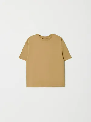 Базовая футболка оверсайз детская, не указан, арт. 2037