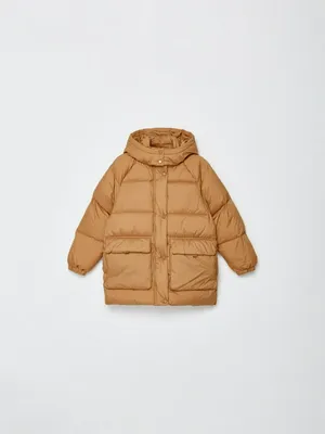 Зимний пуховик для девочек, арт. 2056