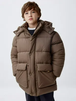 Зимняя куртка с капюшоном детская, арт. 2060