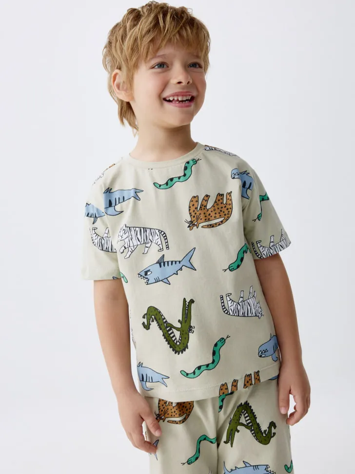 Комплект из футболки и шорт для мальчиков, арт. 2075