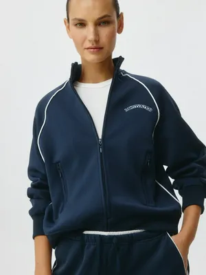 Толстовка оверсайз на молнии, арт. 2133