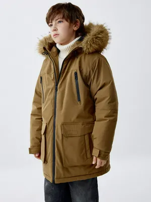 Зимняя парка для мальчиков, арт. 2134